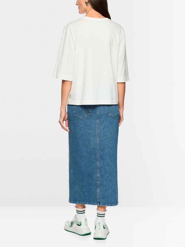 ‘Rethink Together’ matcha print shirt