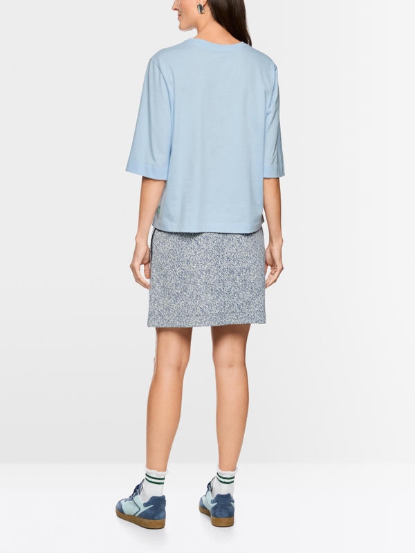 ‘Rethink Together’ matcha print shirt