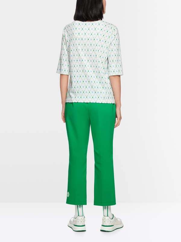 Shirt with heart print