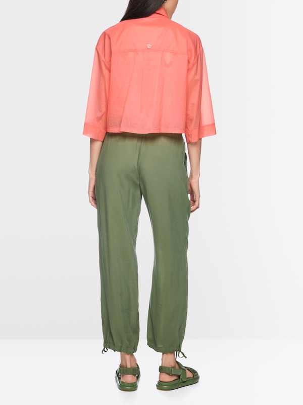 Transparent shirt blouse