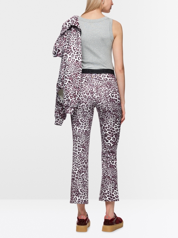 SOFIA leggings with leopard print