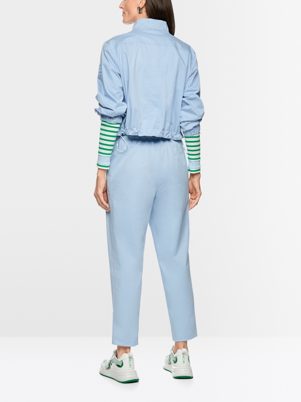 FAQUS paperbag trousers with high waist