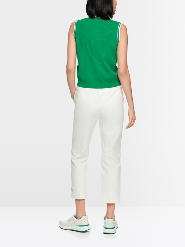 FUYU trousers with side zip