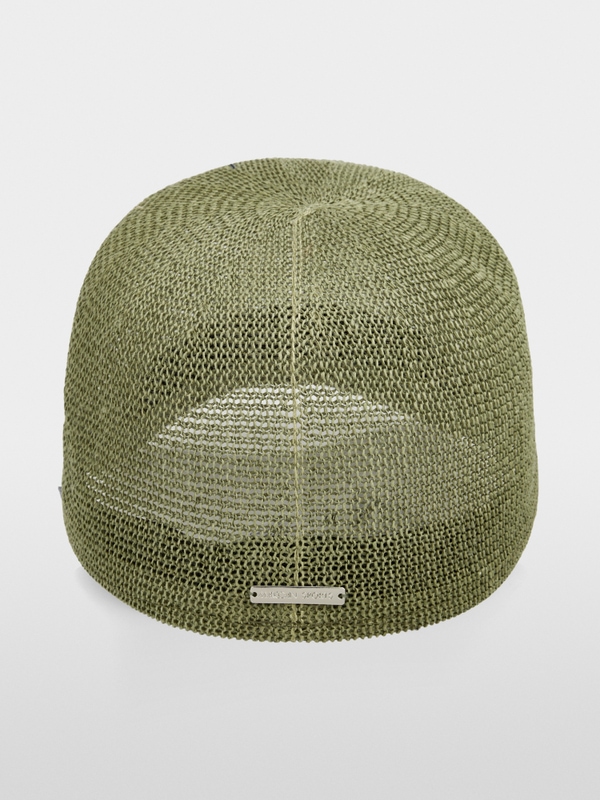 Cap with mesh look