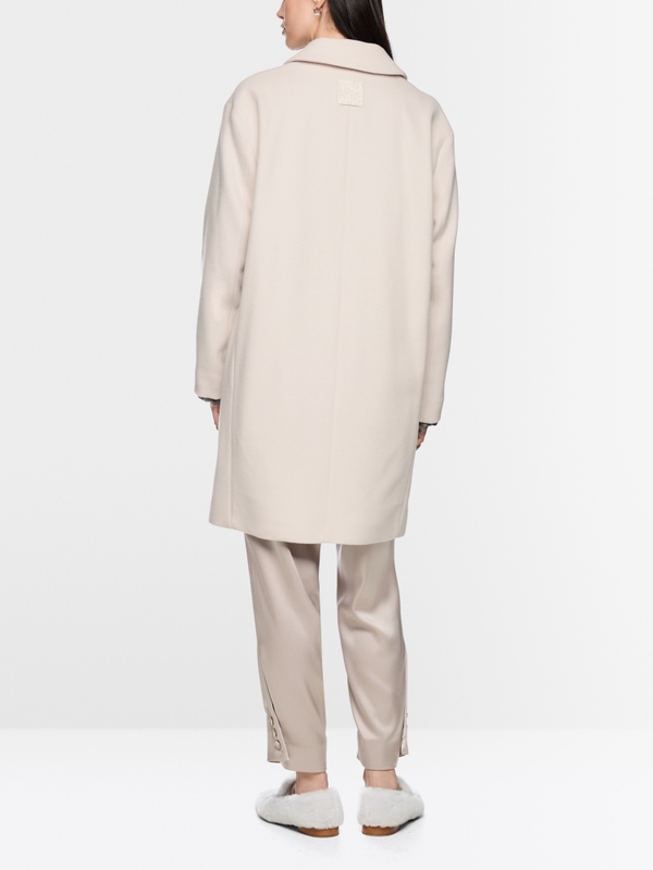 Manteau en laine vierge et cachemire