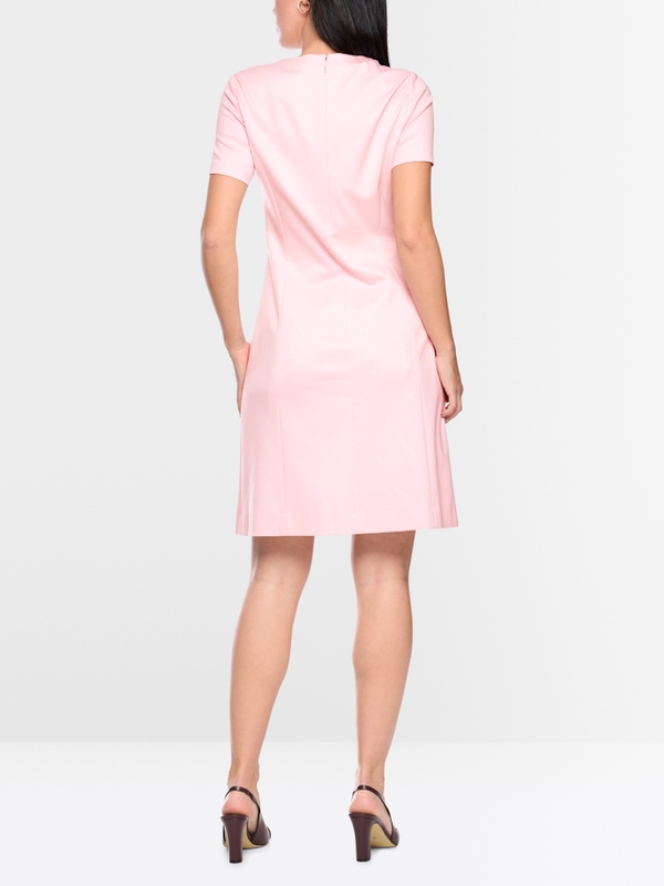 Stretch viscose mini dress