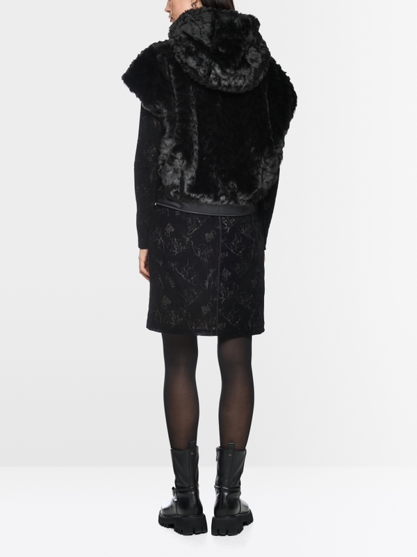 Cosy faux fur waistcoat