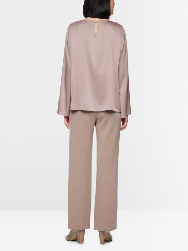 Flowing silk blouse