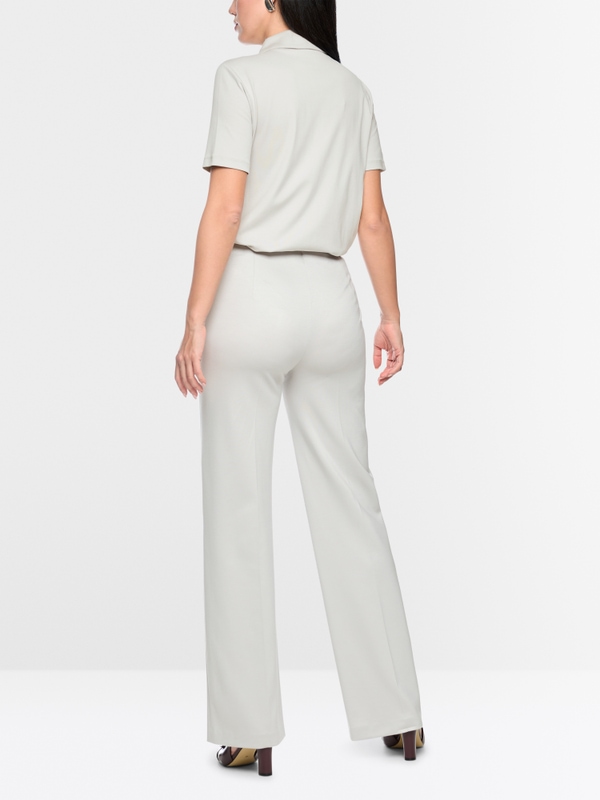 Stretch cotton polo shirt