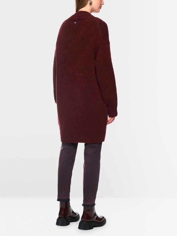 Manteau en maille grossière 