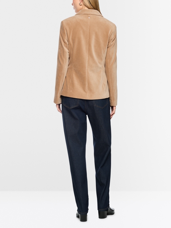 Soft fine corduroy blazer