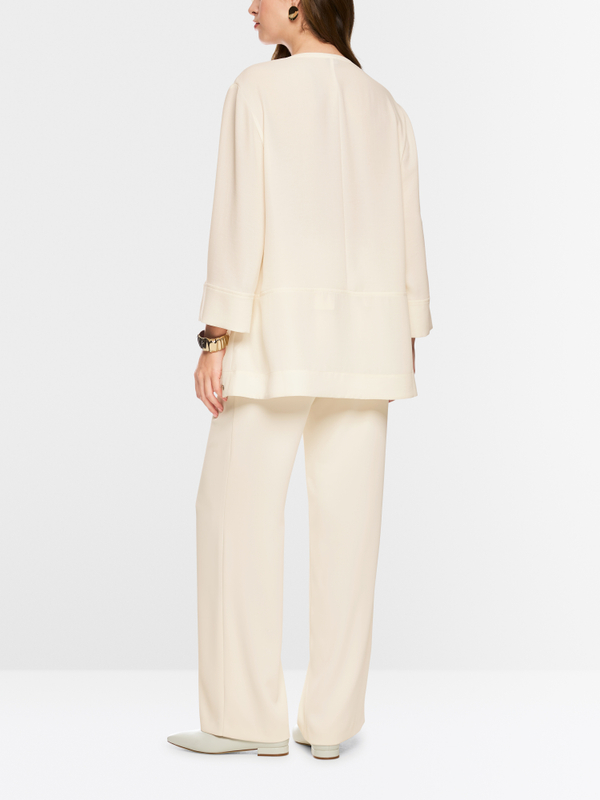Loose tunic-style blouse