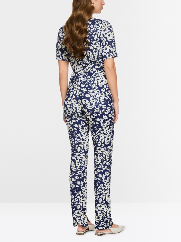 Pantalon en tissu SYDNEY à imprimé