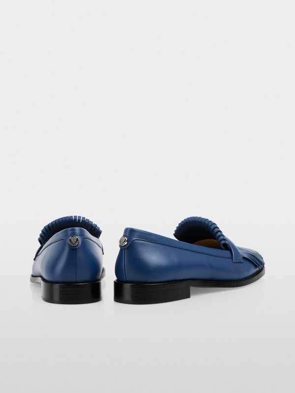 Leather loafers