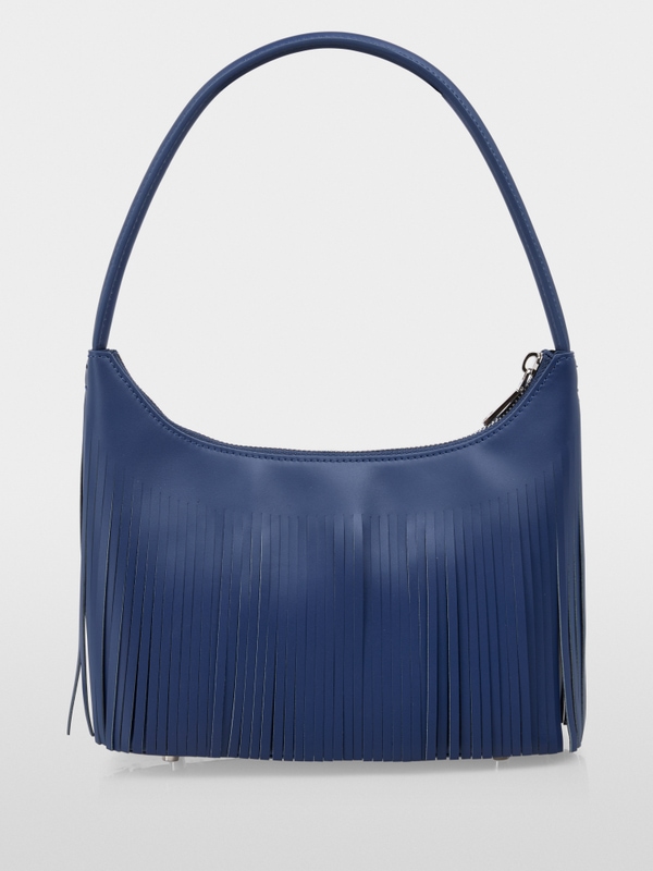 Shoulder bag with fringes