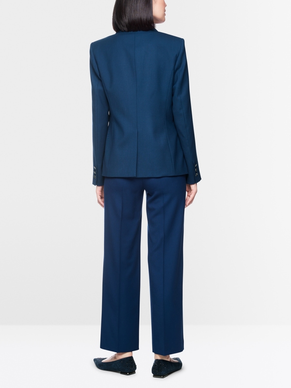 Double-breasted new wool blazer