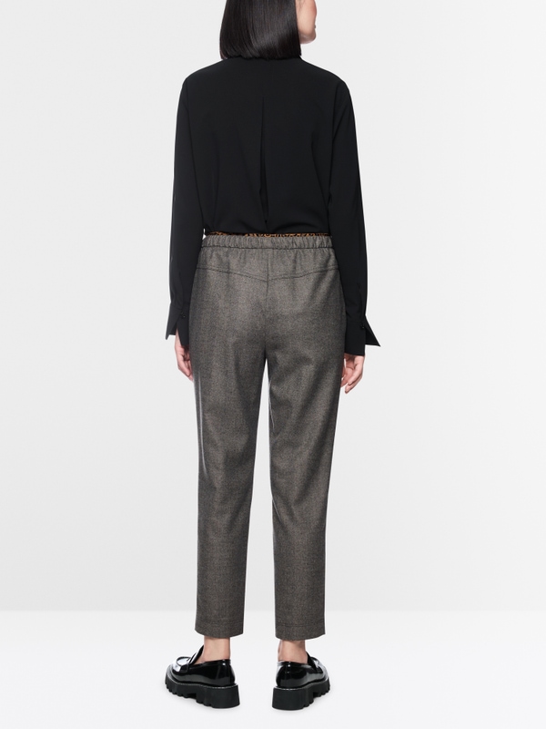 RHODOS relaxed fit pull-on trousers
