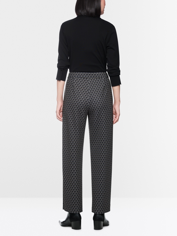 RENTON relaxed fit fabric trousers