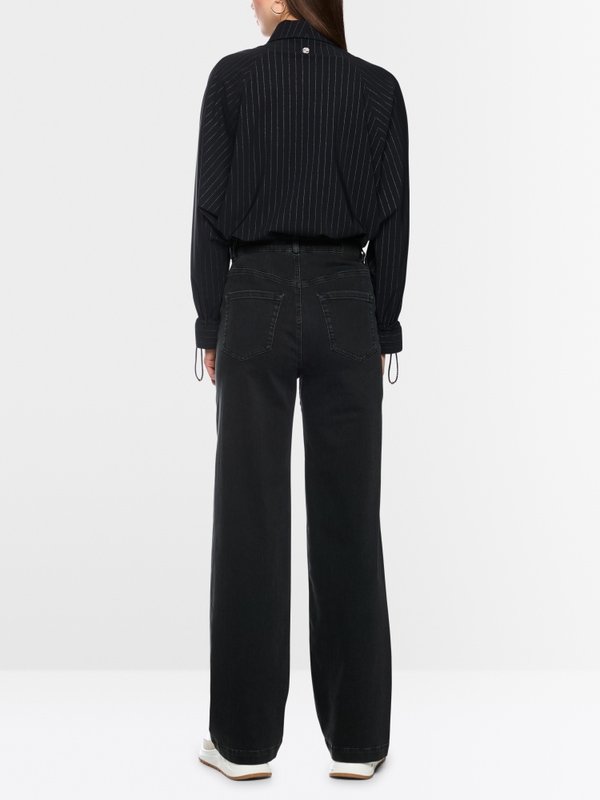 WIGAN wide fit jeans with studs