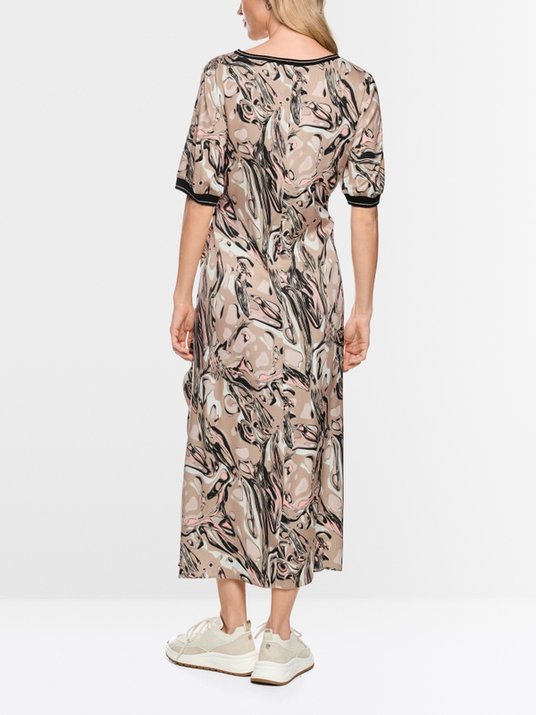 Robe longue imprimée