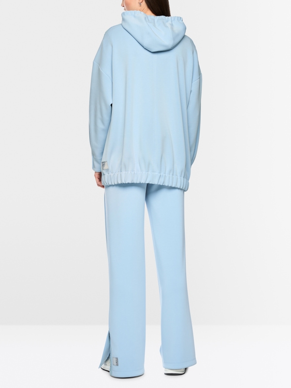 Oversized jersey jacket