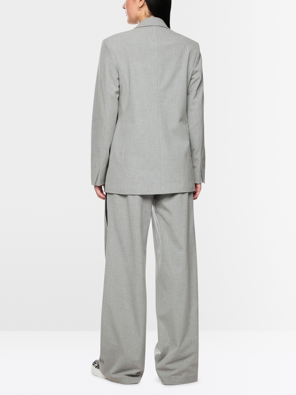 Blazer with patterned lining