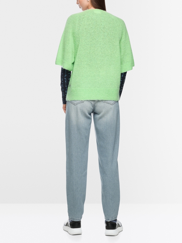 ‘Knitted in Germany’ shortsleeve jumper