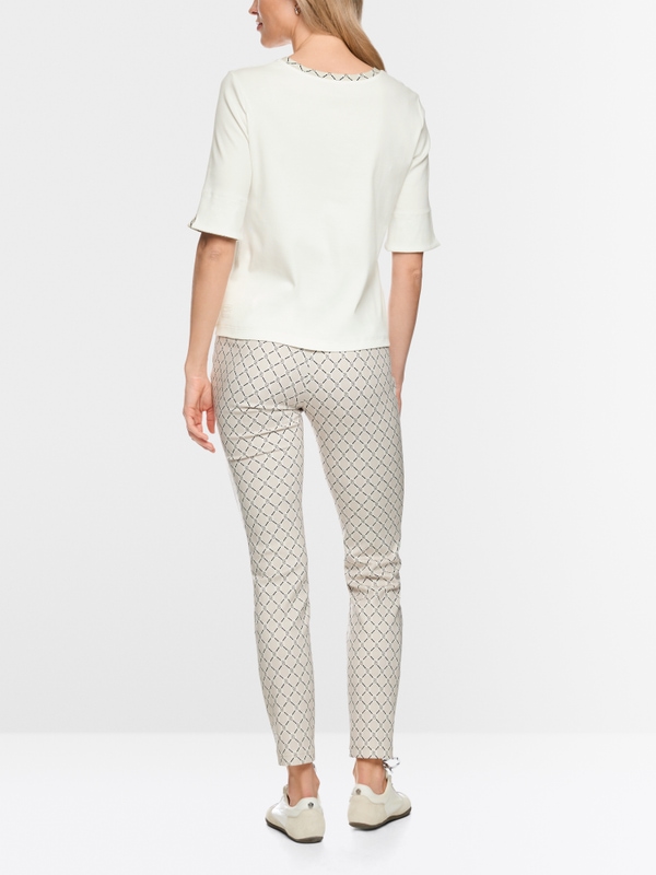 Stretch cotton shirt