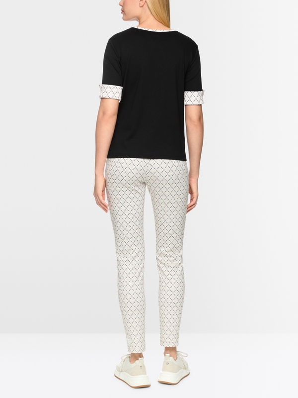 Stretch cotton shirt