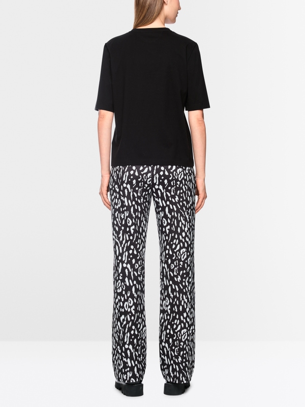 Cotton T-shirt with print