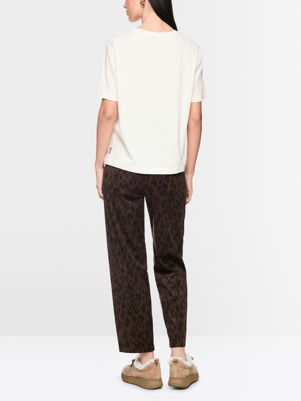 Printed cotton T-shirt