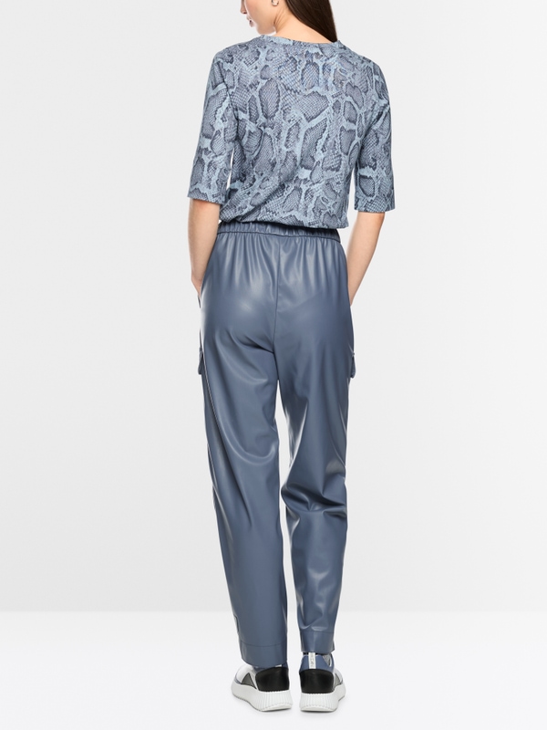 Shirt with animal print