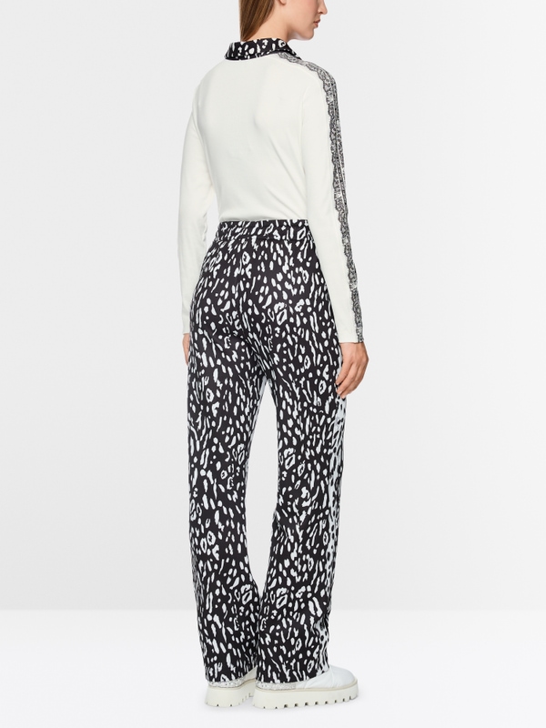 Long-sleeved polo shirt