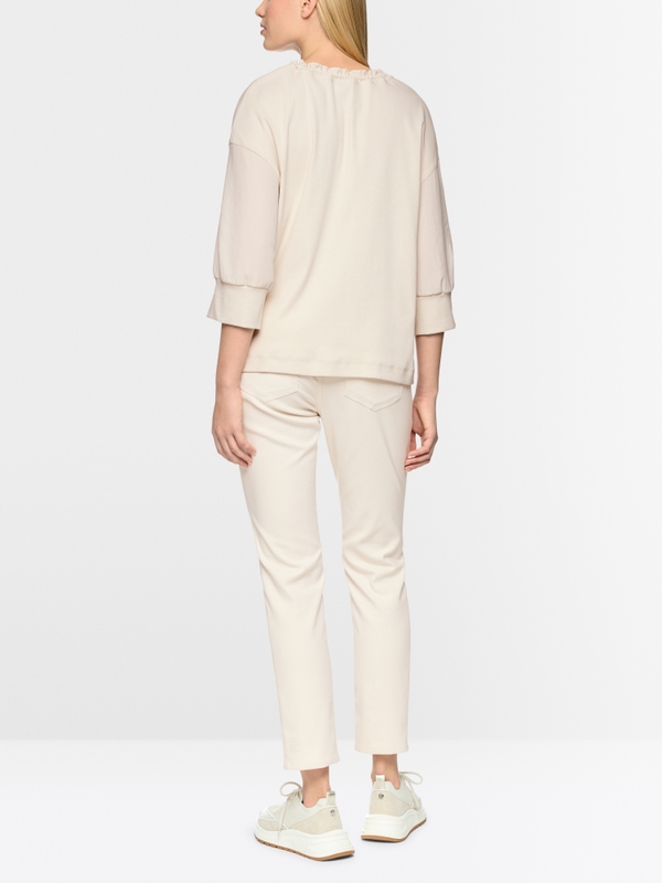Loose-fit blouse shirt
