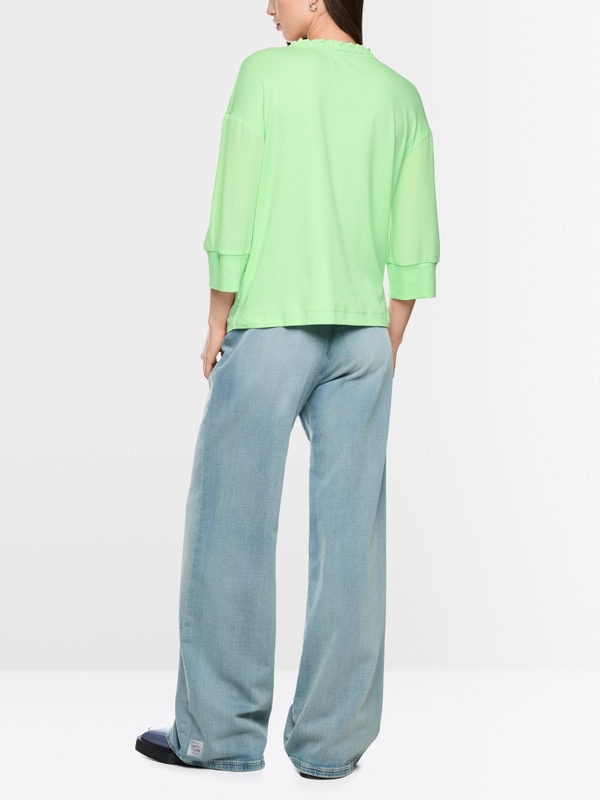 Loose-fit blouse shirt