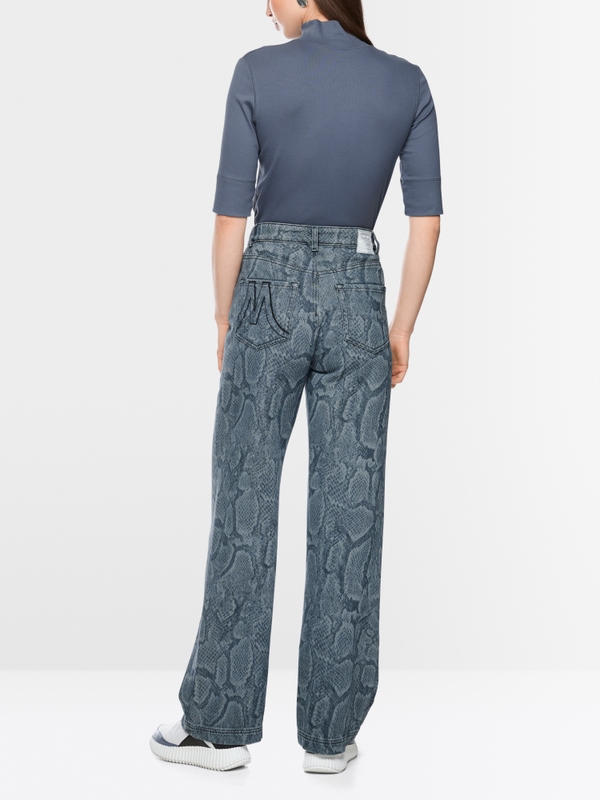 WIGAN jeans with animal print