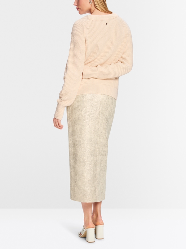 Pull découpé Knitted in Germany