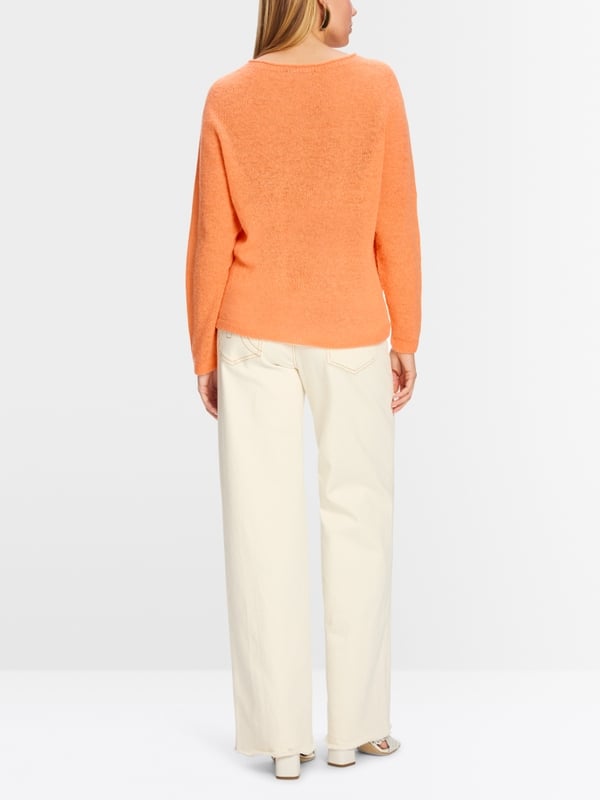 Knitted in Germany fine-knit jumper