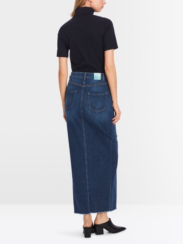 Jupe longue en denim "Rethink Together"