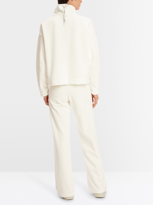 Oversized Sweatshirt mit Querrippen