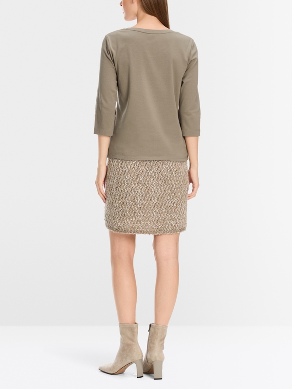 T-shirt avec perles