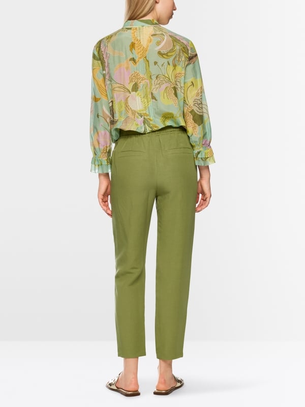 Pantalon large à enfiler en uni - Modèle RHODOS