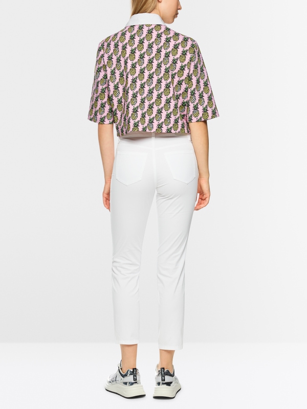 Pantalon cinq poches en uni - Modèle SILEA