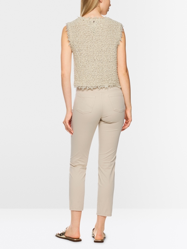 Pantalon cinq poches en uni - modèle SILEA