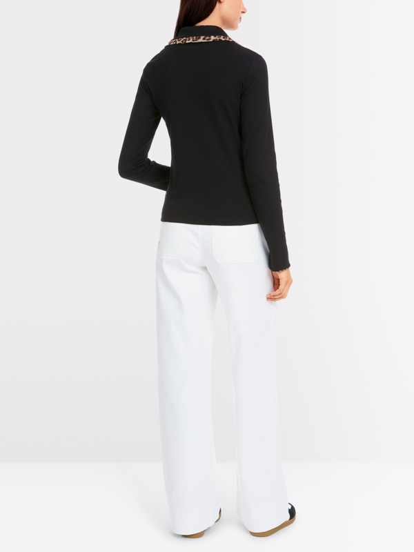 Veste zippée en coton côtelé