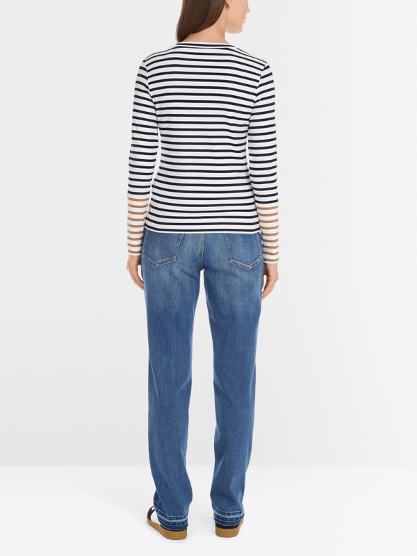 Longsleeve met gestreepte strepen