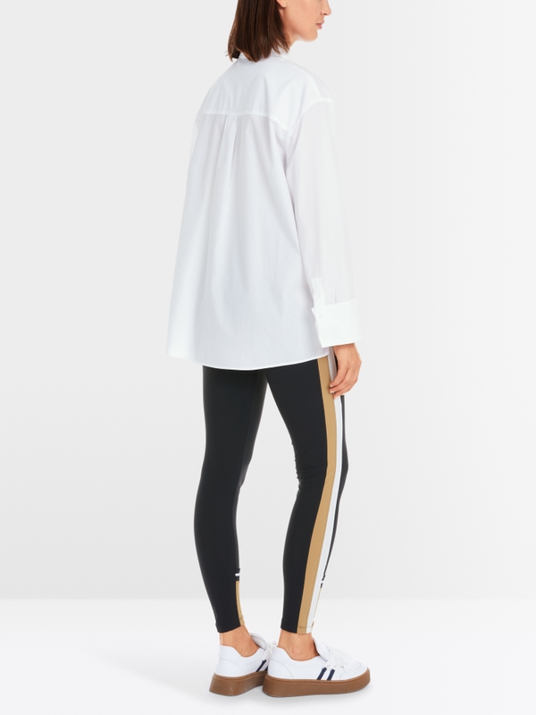 Loose solid blouse – "Rethink Together"
