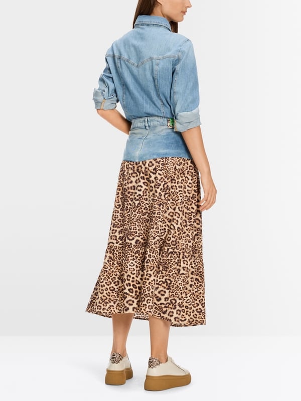 Jupe midi "Rethink Together"