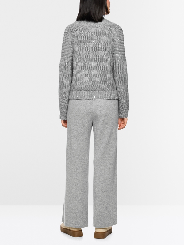 Schimmernder Pullover Knitted in Germany