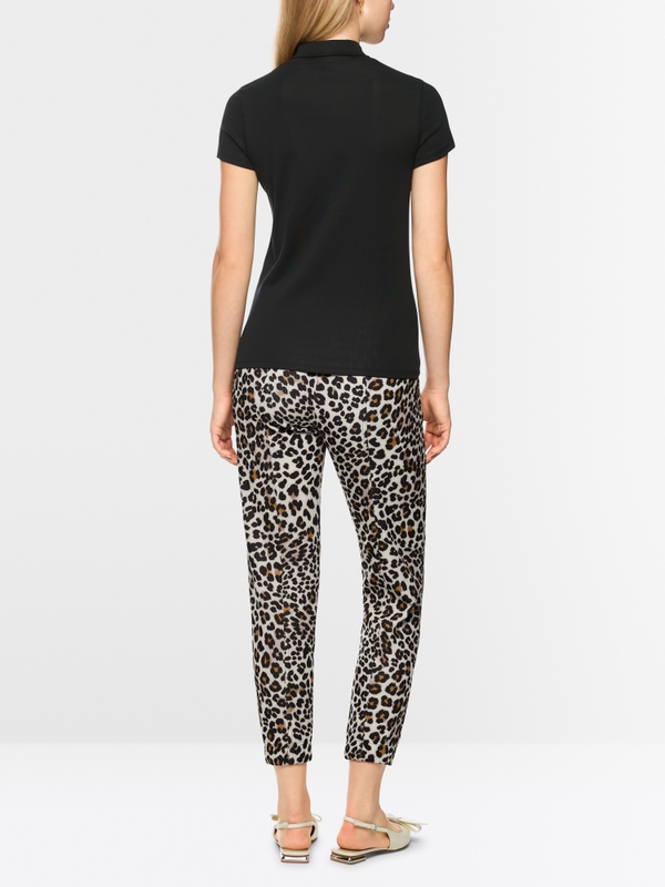 Tee-shirt col roulé fendu